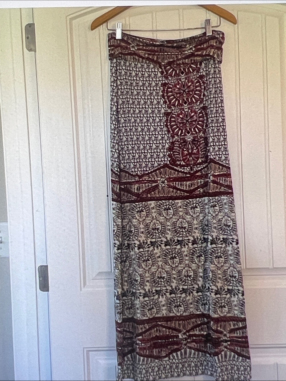 Max Studio Aztec Maxi Skirt